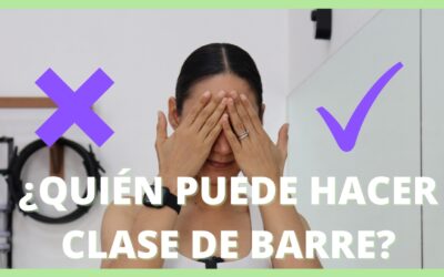 ¿Quién puede hacer Barre?