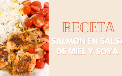 SALMON EN SALSA DE MIEL Y SOYA